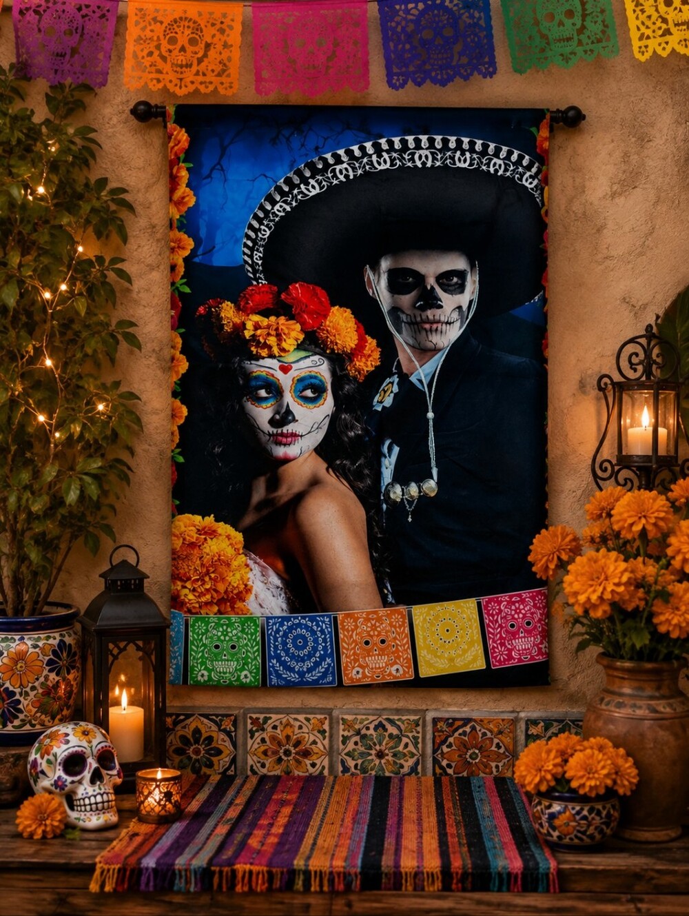 Dia de Los Muertos Banner